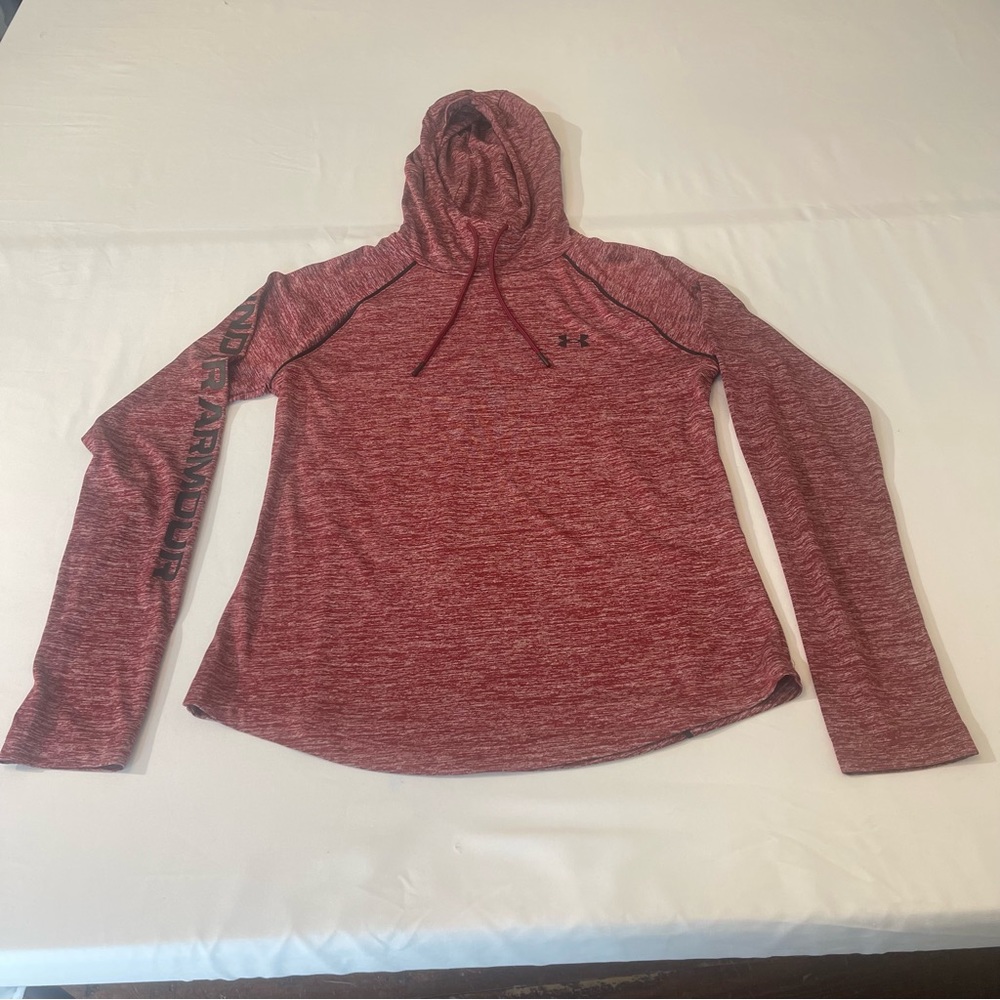 Under Armour, size small, women’s, good condition, maroon, Preowned